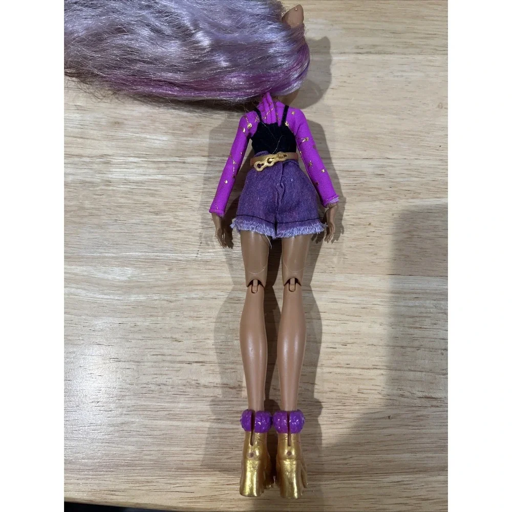Monster High Clawdeen Wolf Day Out Doll Mattel Fashion Doll G3 Werewolf Toy 11in